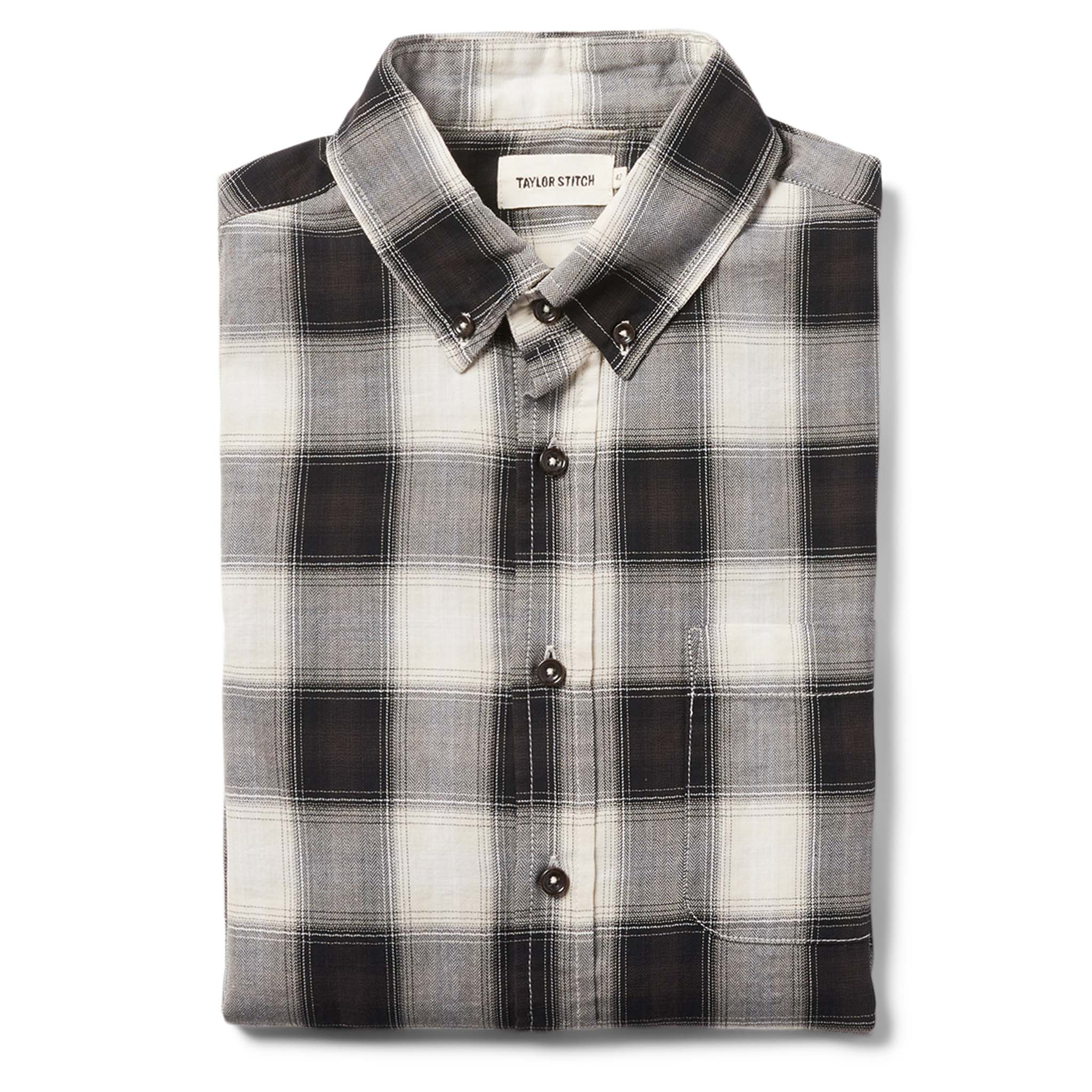 The Jack in Coal Herringbone Check