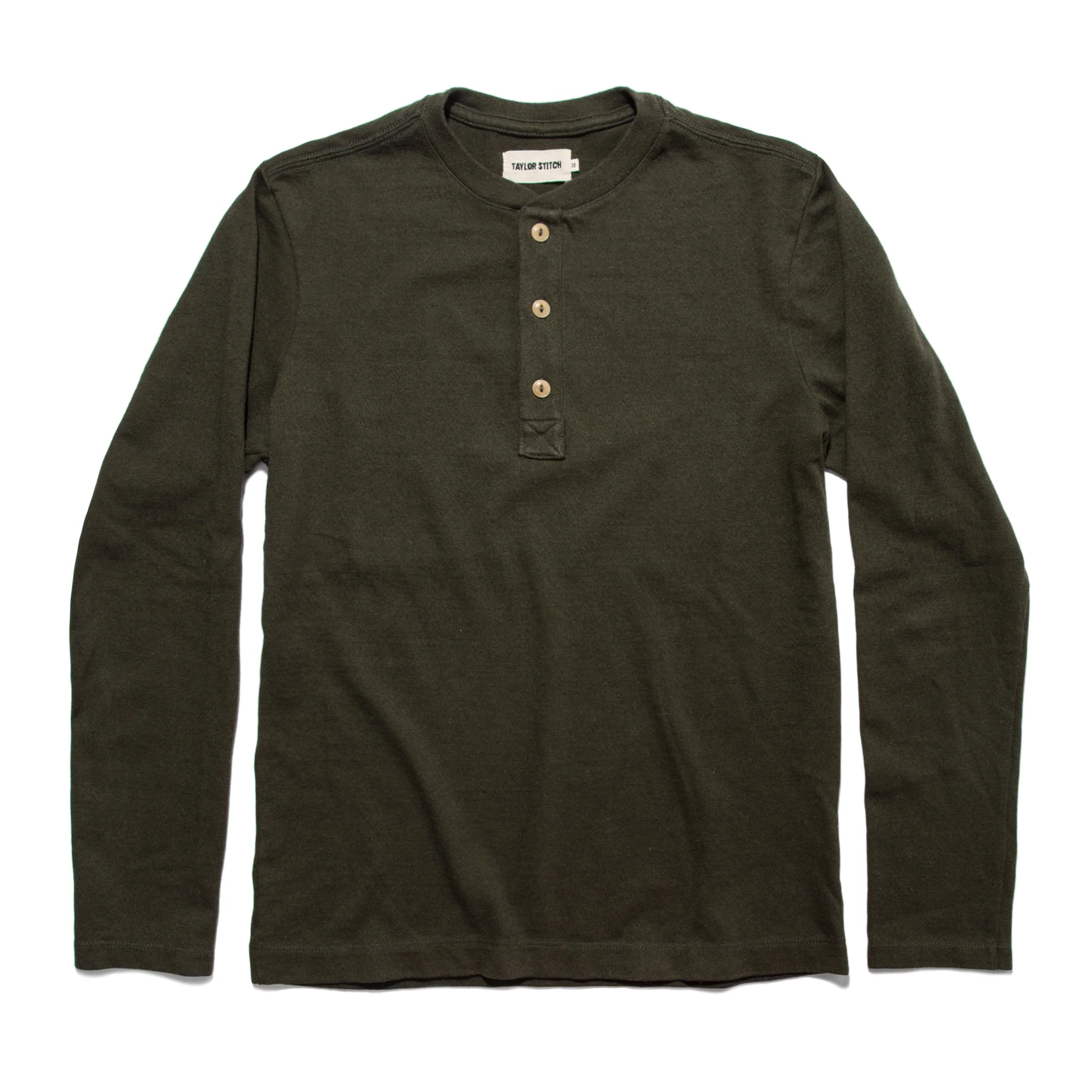 The Heavy Bag Henley in Cypress