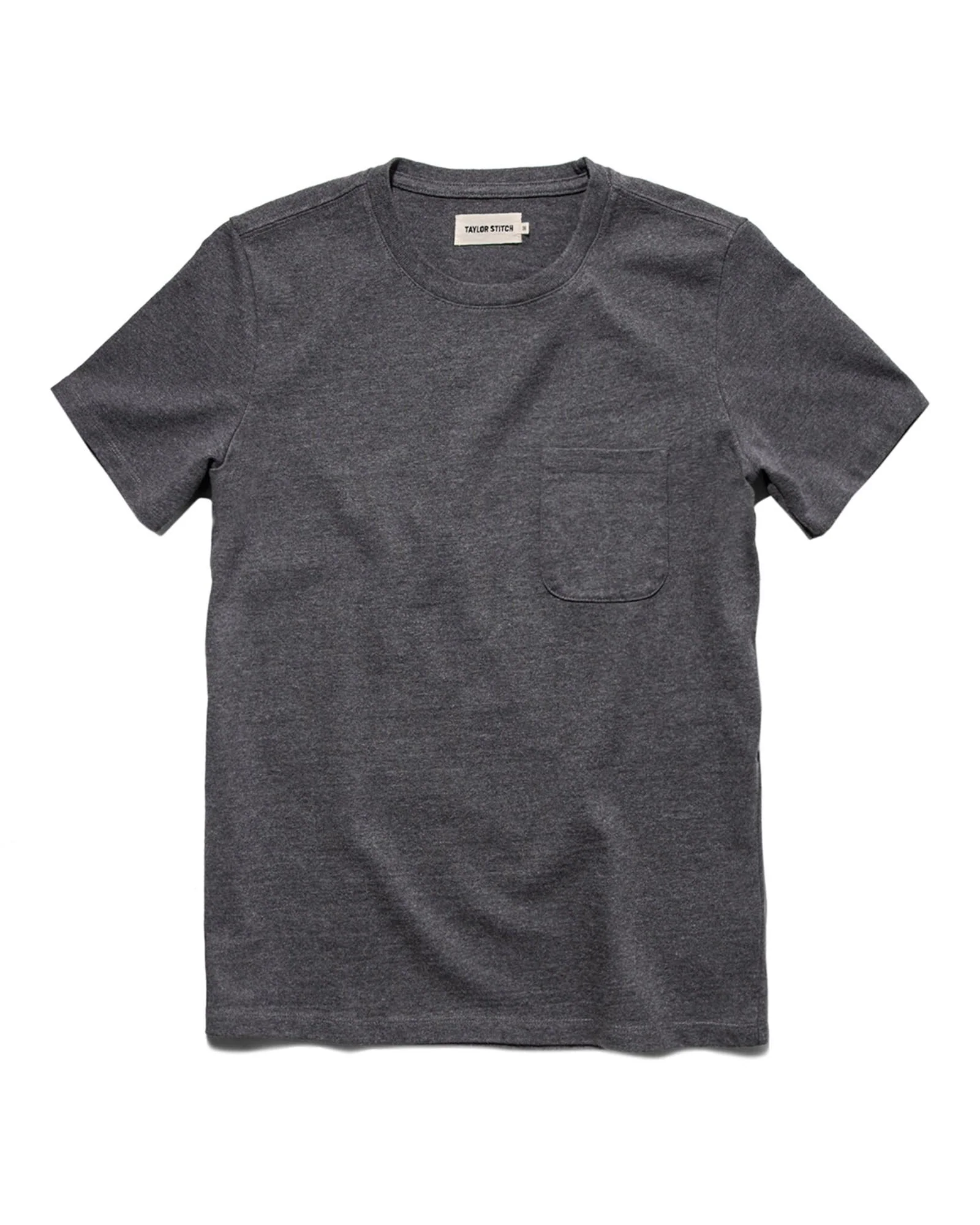 The Heavy Bag Tee in Heather Grey