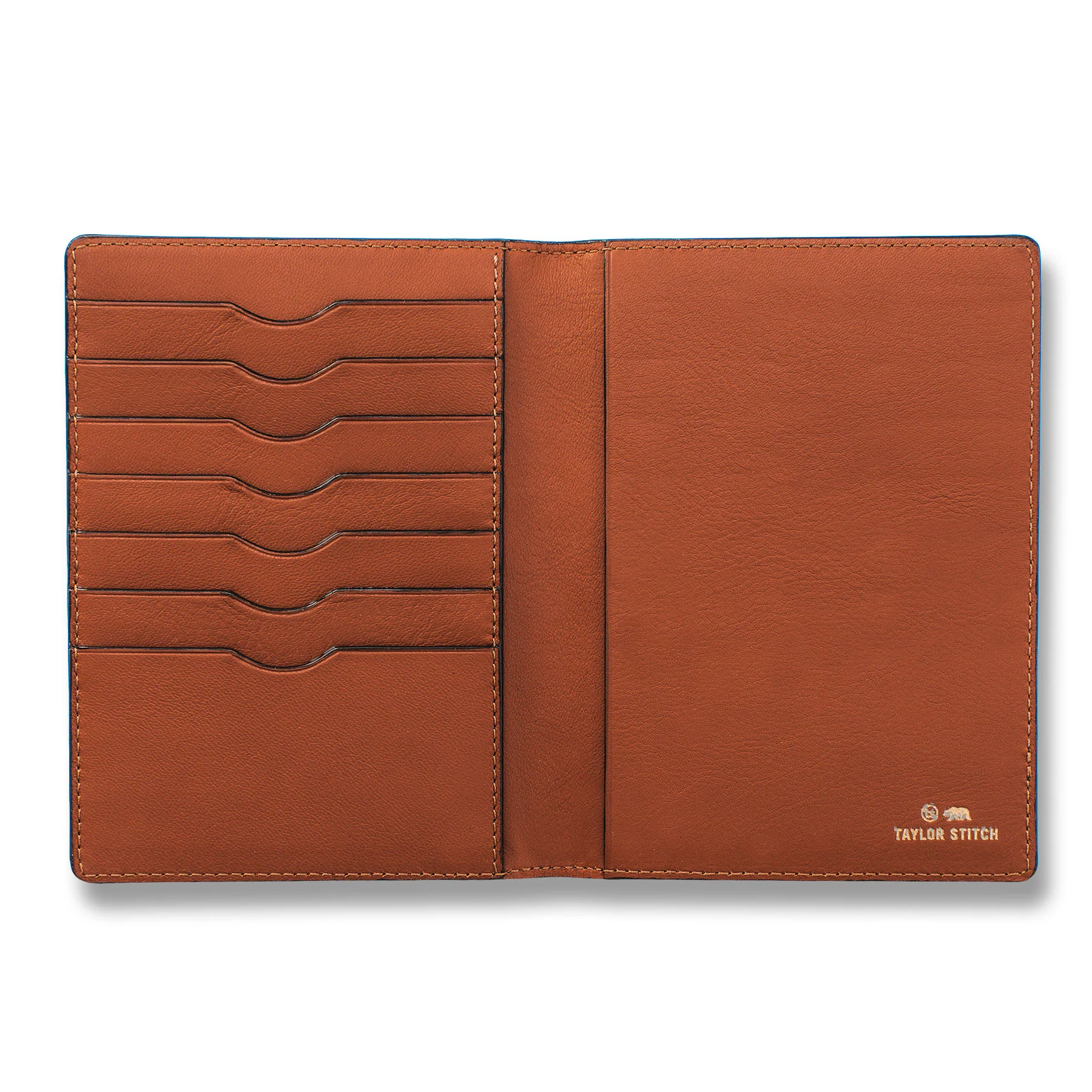 The Passport Wallet in Navy - Image 4