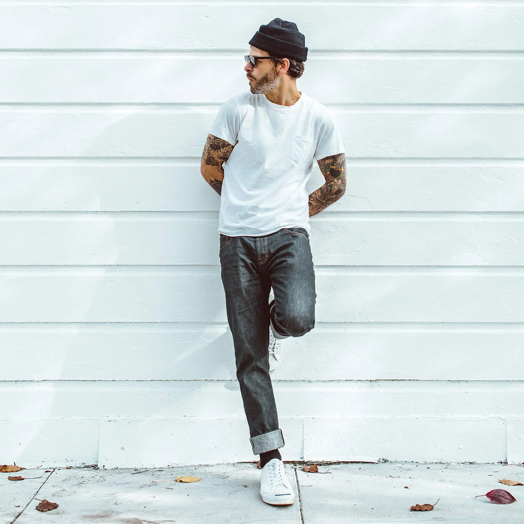 The Slim Jean in Kurabo Slub Denim - Image 2